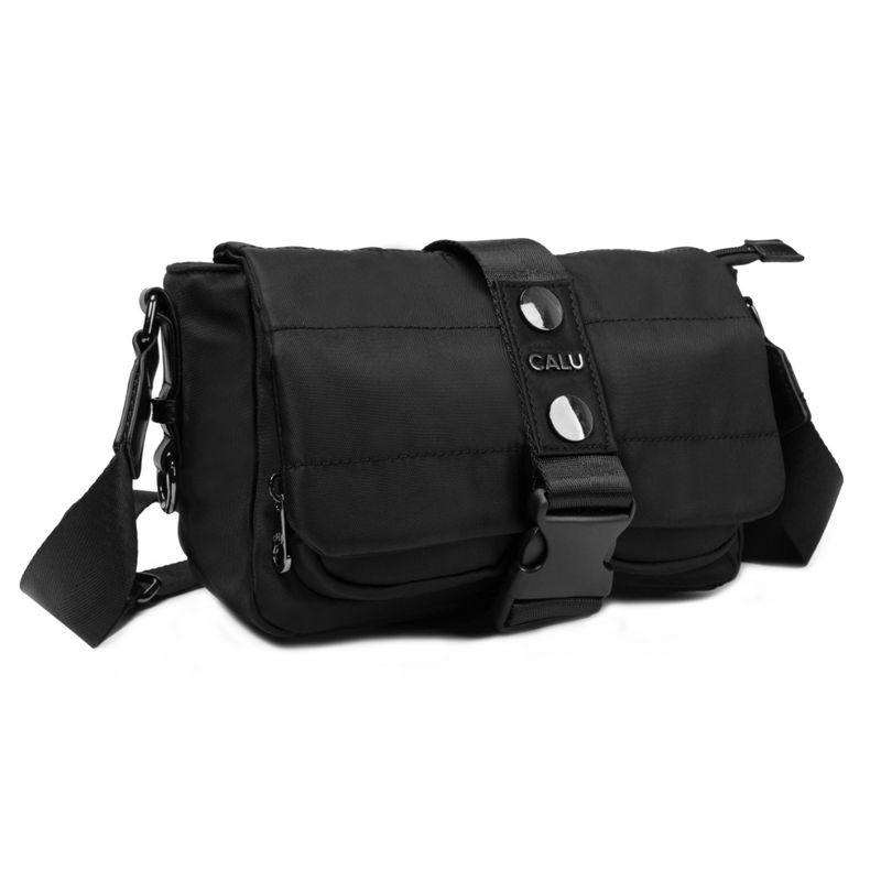 CALU - Cartera Bandolera Amparo Negro Calu