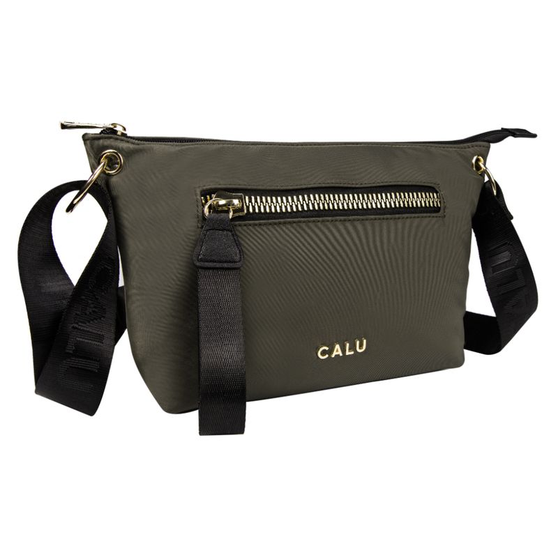 CALU - Cartera Bandolera Pascal Verde Oscuro Calu