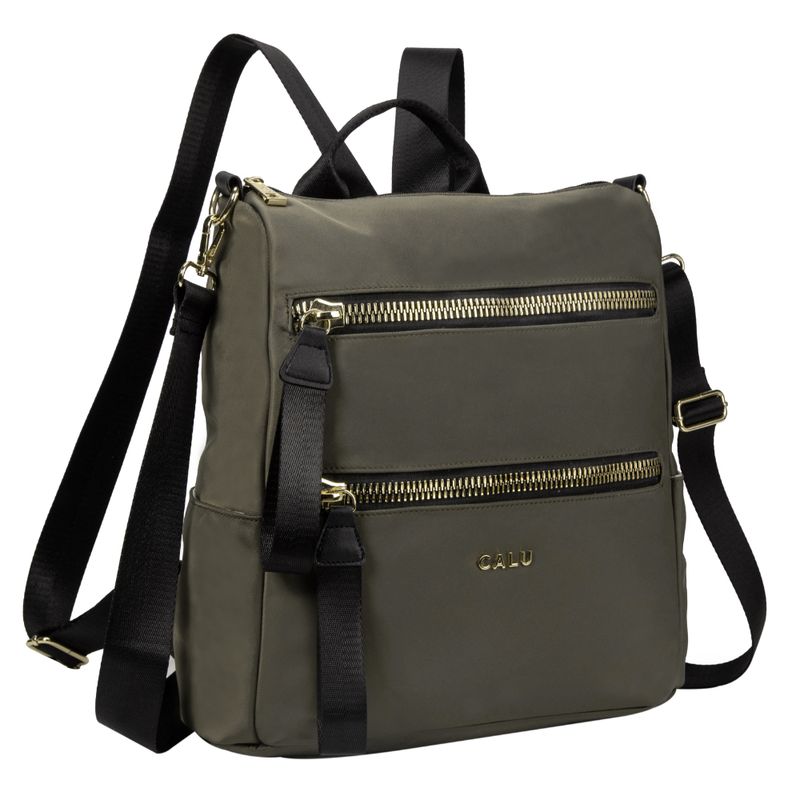 CALU - Mochila Cartera Belen Verde Oscuro Calu