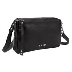 CALU - Cartera Pixie 3 Bolsillos Negro