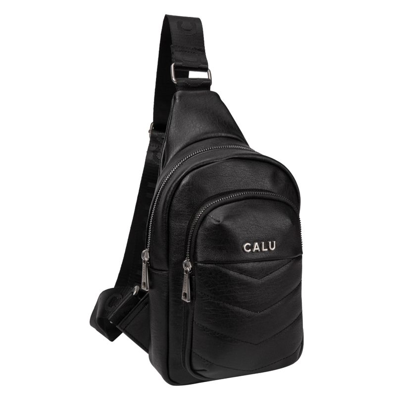 CALU - Crossbody Matilda Negro PU Calu