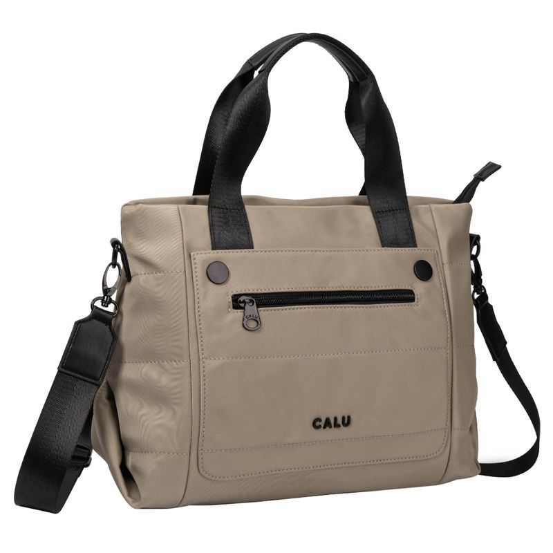 CALU - Cartera Grande Jesu Taupe Calu
