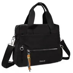 CALU - Cartera Mediana Trini Negro