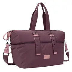 CALU - Bolso Cartera Expandible Montana Burdeo