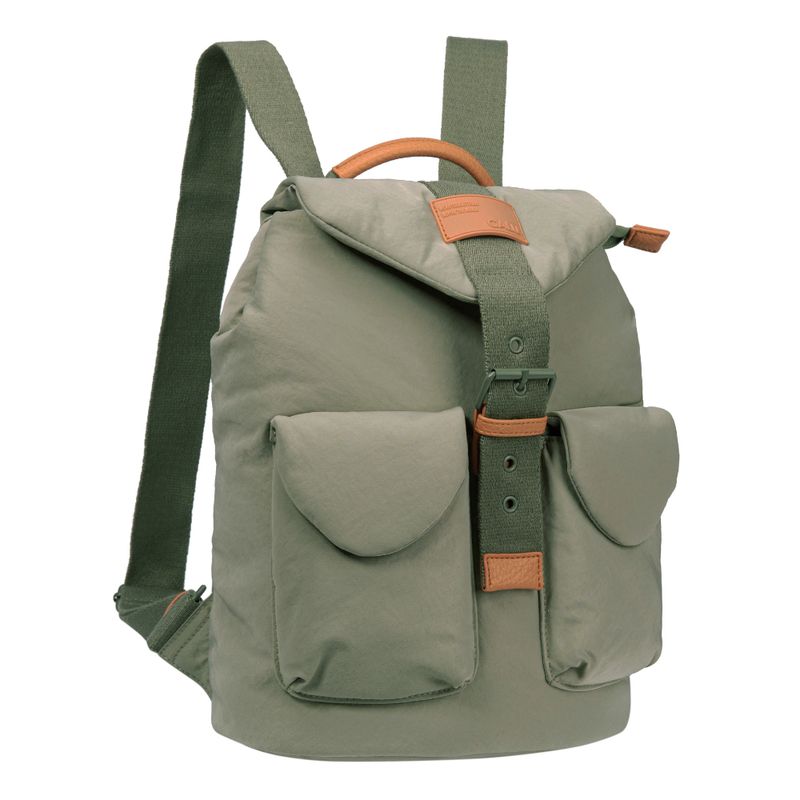 CALU - Mochila Franka Moda Oliva Calu