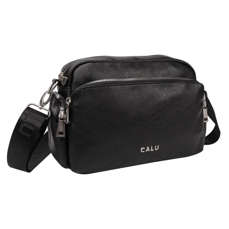 CALU - Cartera Bandolera Louisa PU Negro Calu