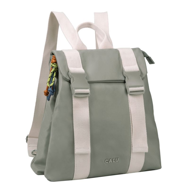 CALU - Mochila Laptop Nina Dusty Verde Calu