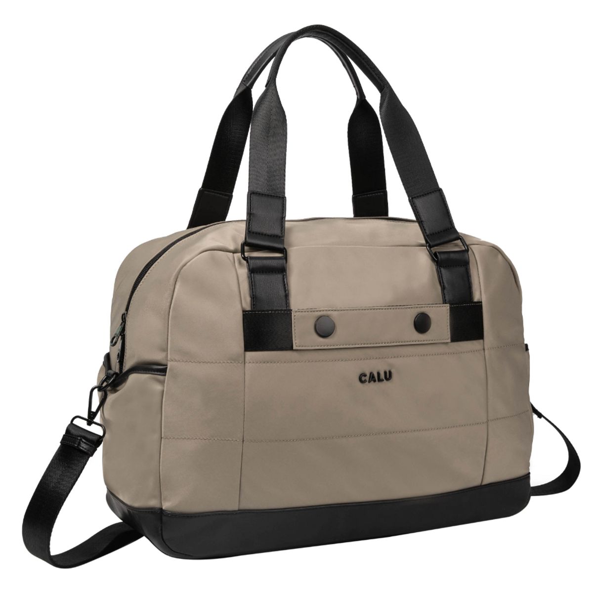 CALU - Bolso Cartera Ursula Microfibra Taupe Calu