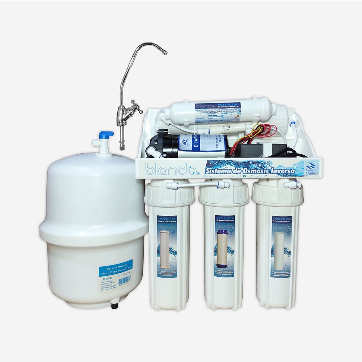 TERMIC - Purificador de agua osmosis inversa Blanda ® con bomba