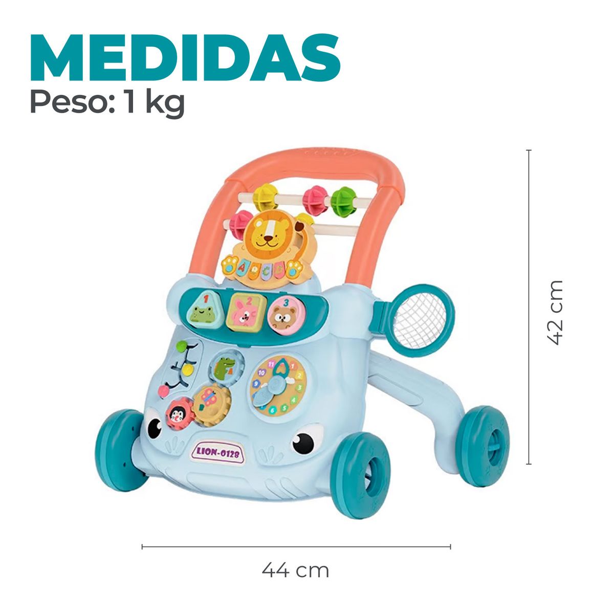 ALPHA - Caminadora Bebe Correpasillo Musical Interactivo