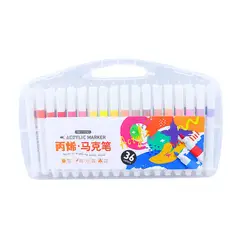 MOTARRO - Plumones Acrílicos 36 Colores Para Toda Superficie