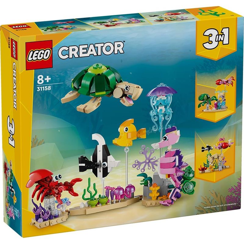LEGO - Lego Creator 3 En 1 Animales Marinos (31158)