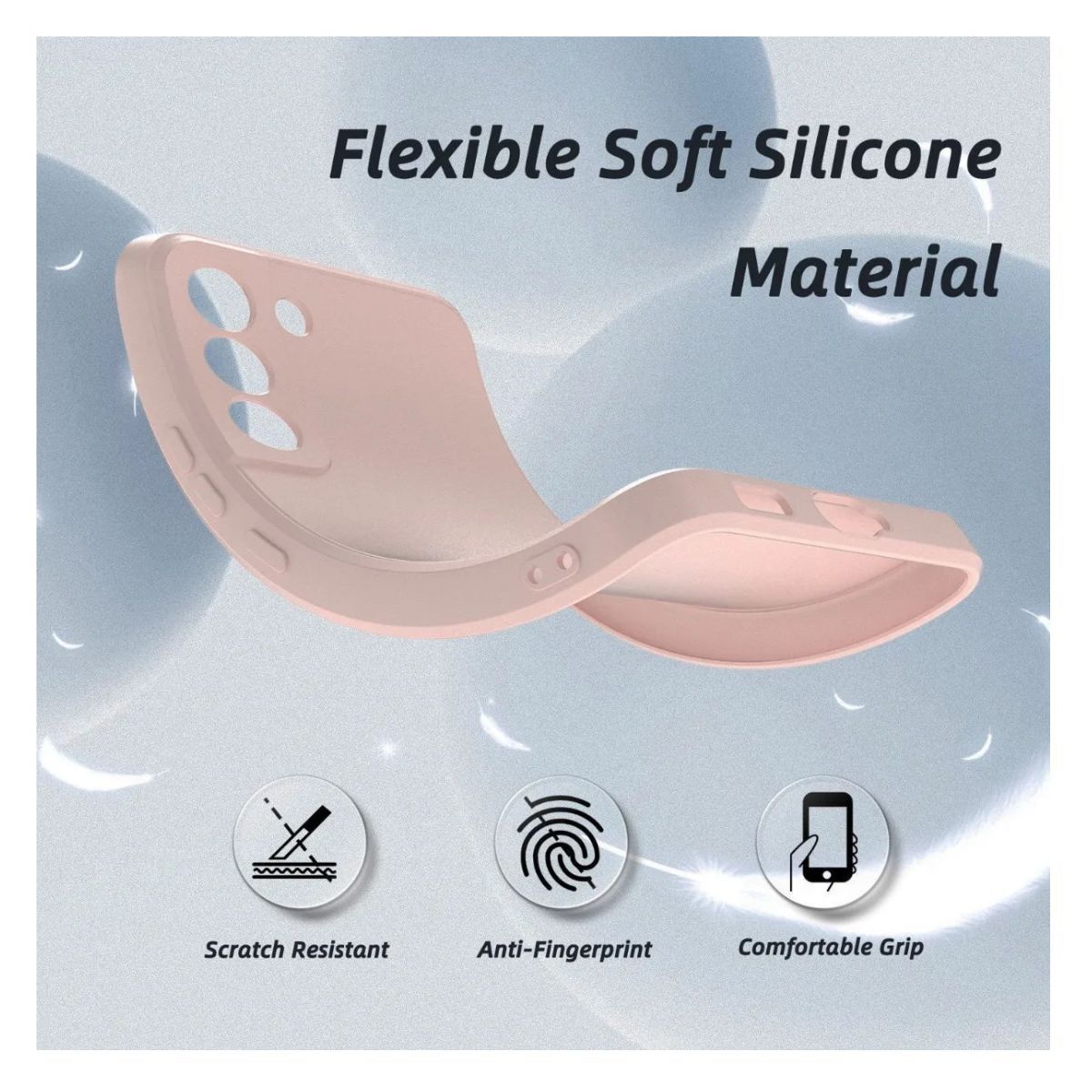 GENERICO - Carcasa Para Samsung S22 Plus Silicon Slim Antigolpes