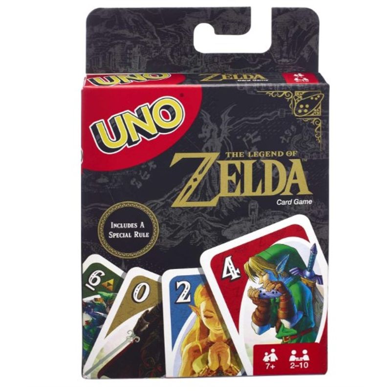 MATTEL - UNO The Legend of Zelda - Juego de cartas