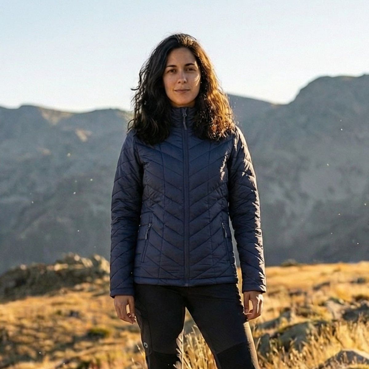 T-WORLD - Parka Térmica Ligth Manga Larga Mujer