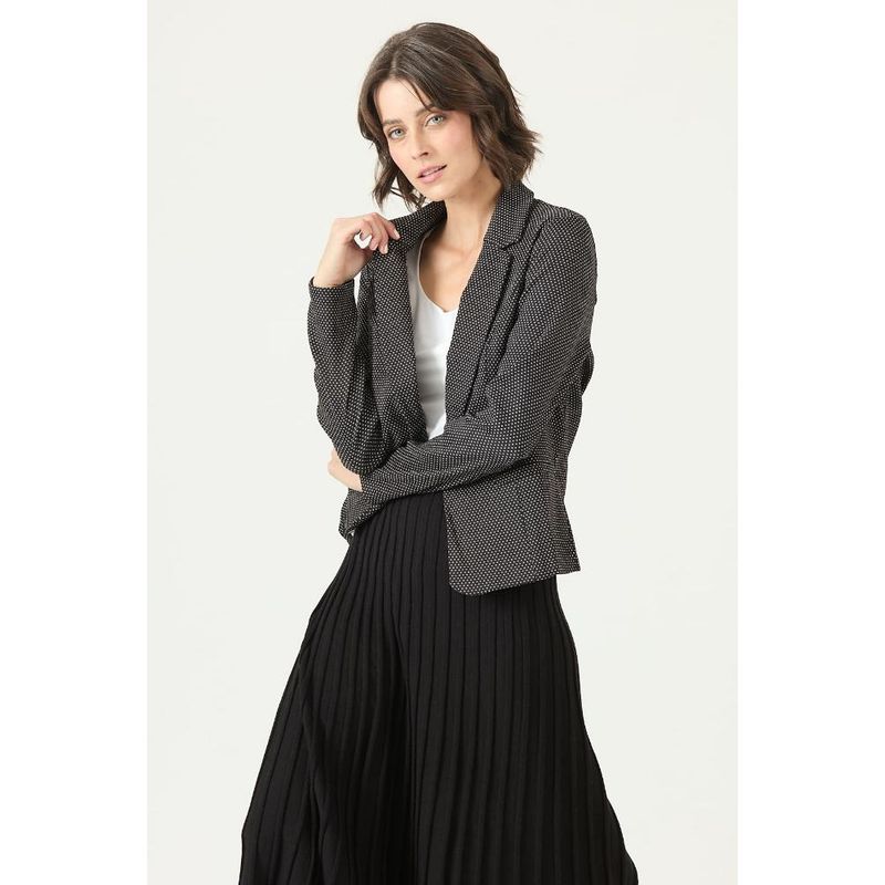 PRIVILEGE - Blazer negro PRIVILEGE 2698 - Negro