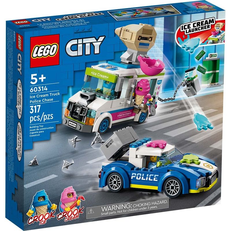 LEGO - Lego City Persecución Policiaca  Camión De Los Helados 60314