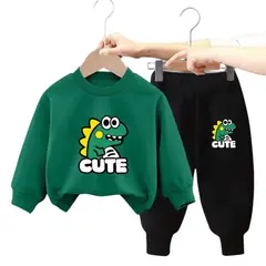 KIVARA - Buzo Niño Infantil Algodon Poleron Pantalon Dino