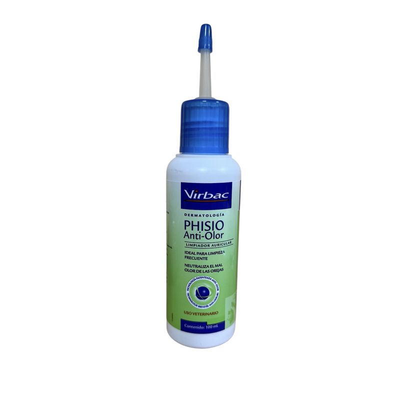VIRBAC - Virbac Phisio Anti-olor Limpiador Auricular Mascotas Perros