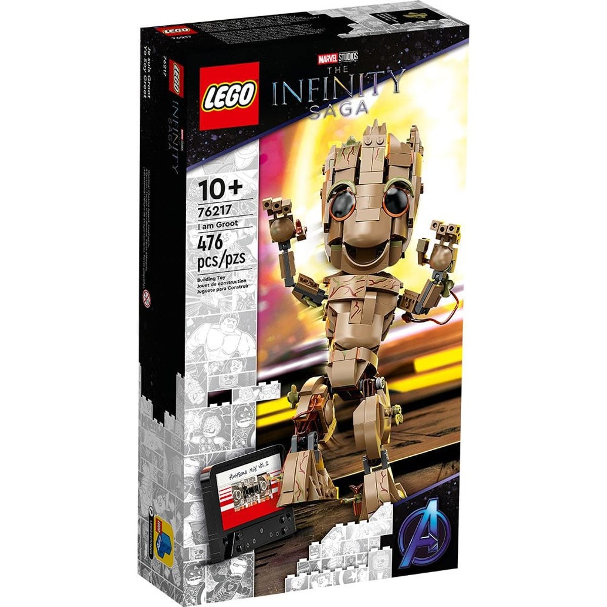 LEGO - LEGO Yo Soy Groot Super Heroes (76217)