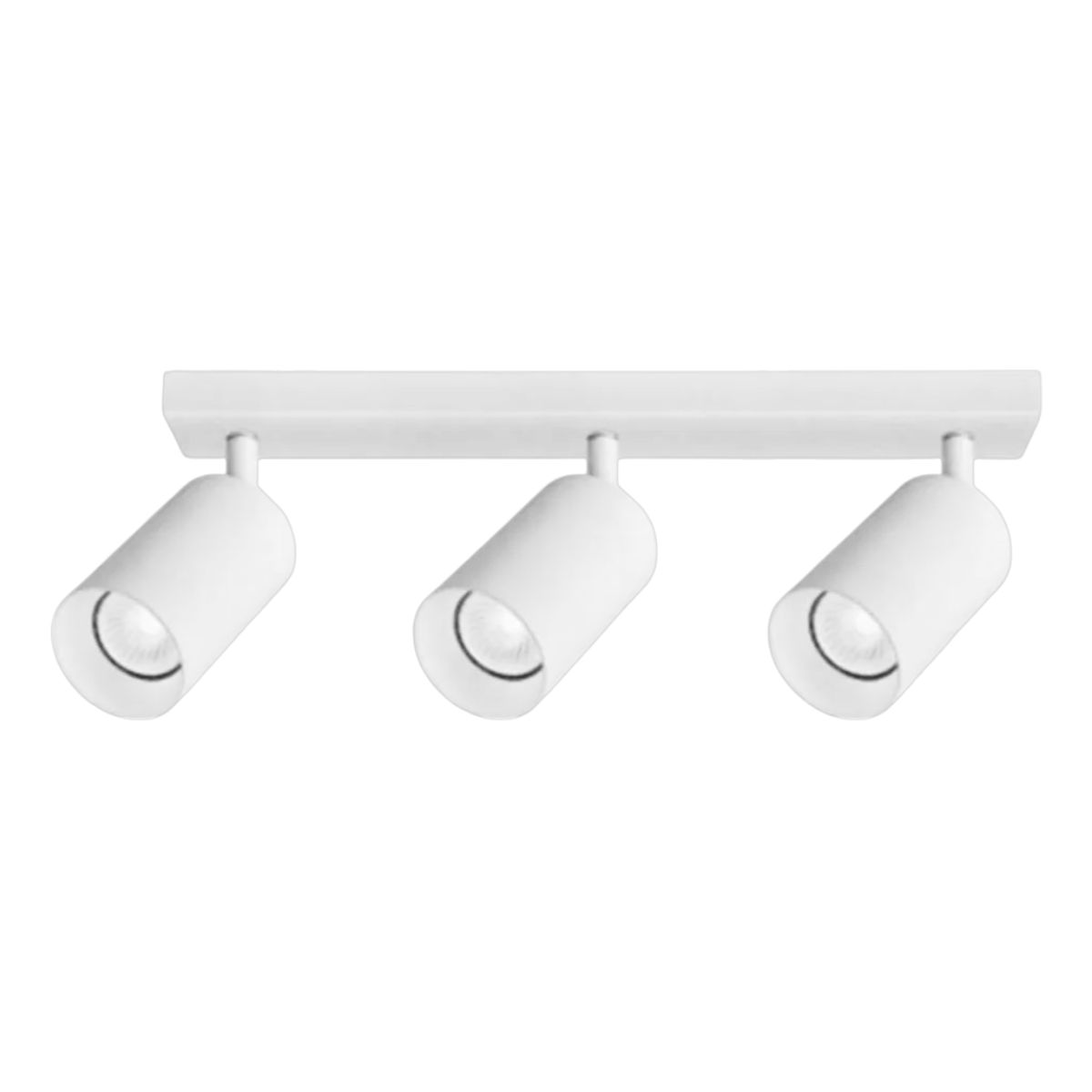 WANT - Aplique Porta Ampolleta Gu10 Blanco De 3 Focos Luz Cálida