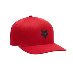 FOX RACING - Gorro Jockey Lifestyle Fox Head Tech Flexfit Rojo Fox