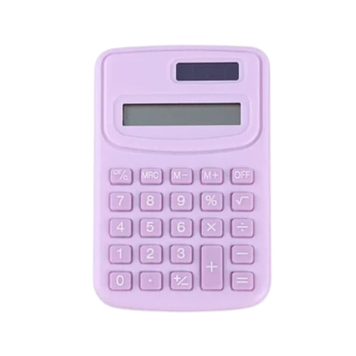 MOTARRO - Mini Calculadora De Bolsillo Kawaii Color Lila