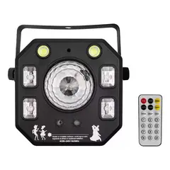 GENERICO - Luz De Fiesta Dj Con Uv Flash Laser Dmx