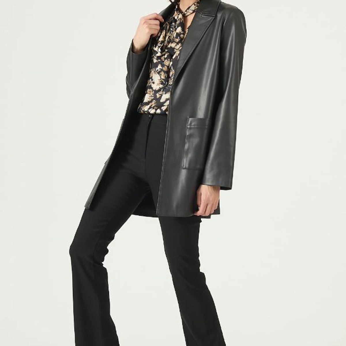 PRIVILEGE - Tapado negro PRIVILEGE 2605