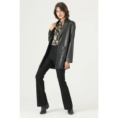 PRIVILEGE - Tapado negro 2605 - Negro