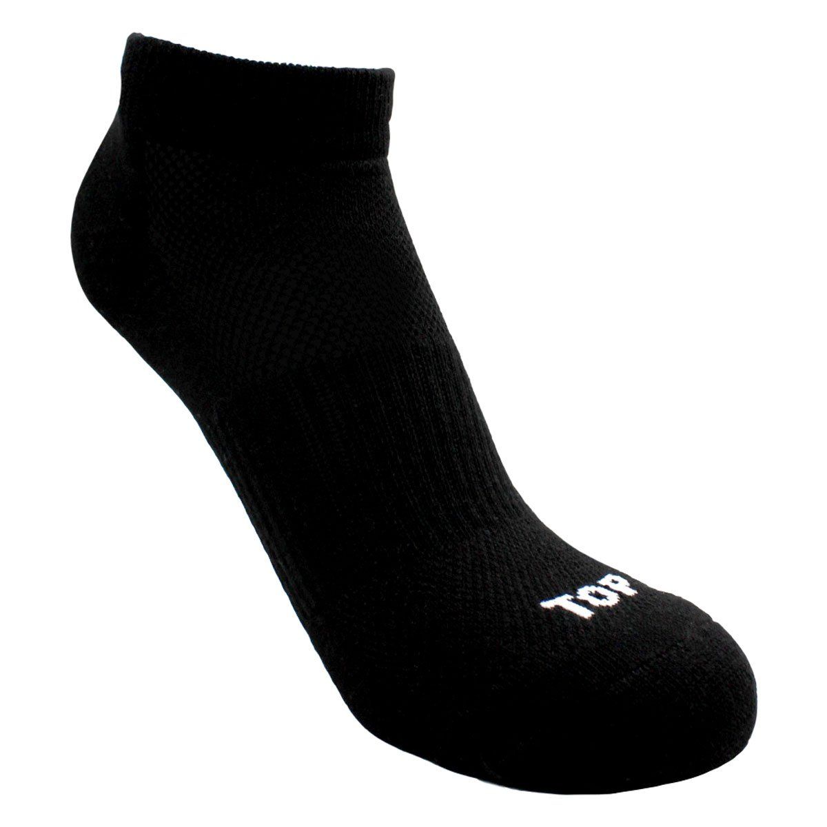 TOP - Calcetines Niño Deportivos Tobilleros Negros Pack 5 C1 Top
