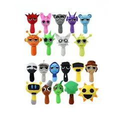 GENERICO - Peluches Sprunki Colección 20 Piezas