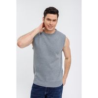 Sweater Sin Manga Hombre Cuello Redondo Excelente Calidad 7192