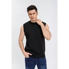 MPROPIA - Sweater Sin Manga Hombre Cuello Redondo Excelente Calidad 7192