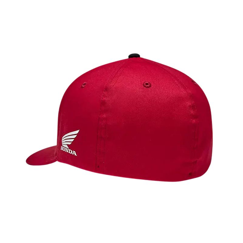 FOX RACING - Gorro Jockey Lifestyle Honda Flexfit Rojo Fox