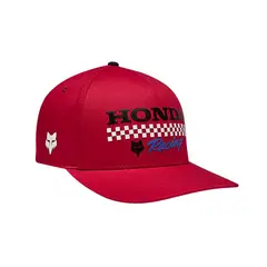 FOX RACING - Gorro Jockey Lifestyle Honda Flexfit Rojo Fox