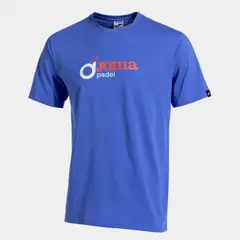 JOMA - Polera Padel Manga Corta Torneo Azul