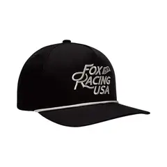 FOX RACING - Gorro Jockey Lifestyle Fox Flag Rope Negro Fox