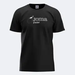 JOMA - Polera Padel Manga Corta Torneo Negro