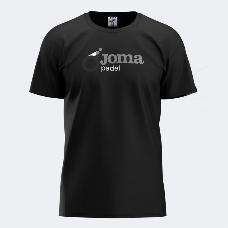 JOMA - Joma Polera Padel Manga Corta Torneo Negro