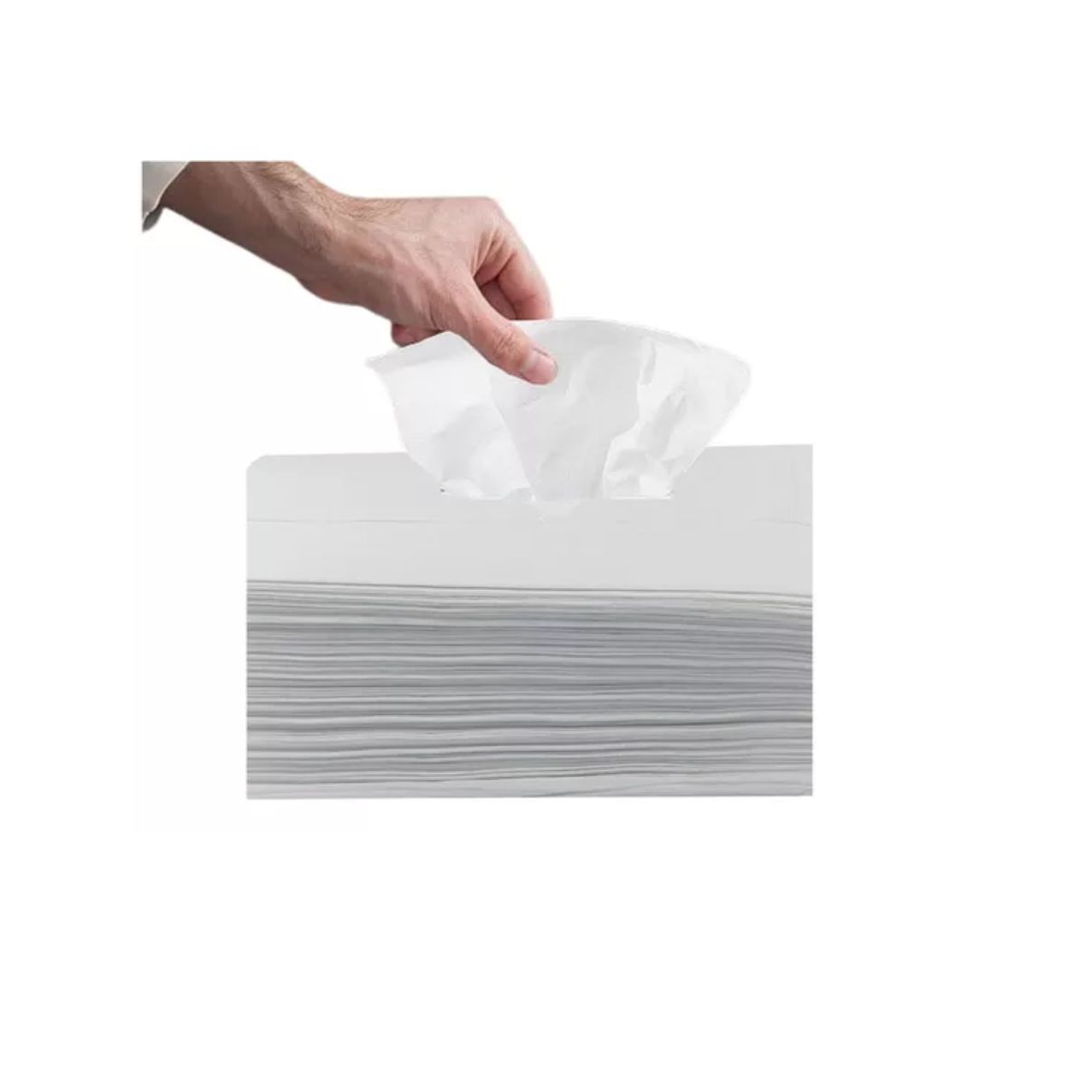 GENERICO - Toalla Interfoliada Doble 200 Hojas 21x21 Cm