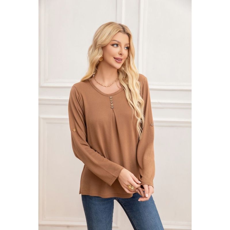 MPROPIA - Sweater Mujer Tejido Cuello Redondo Manga Larga 2006.
