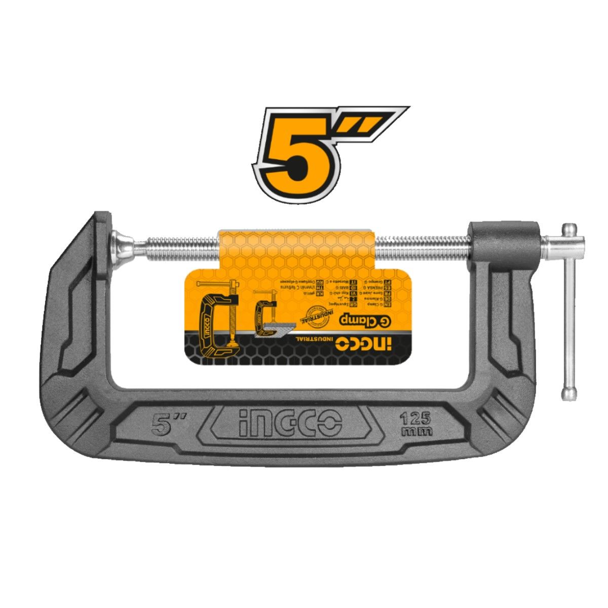 INGCO - Prensa En C Industrial 125Mm/5" Ingco Hgc0105