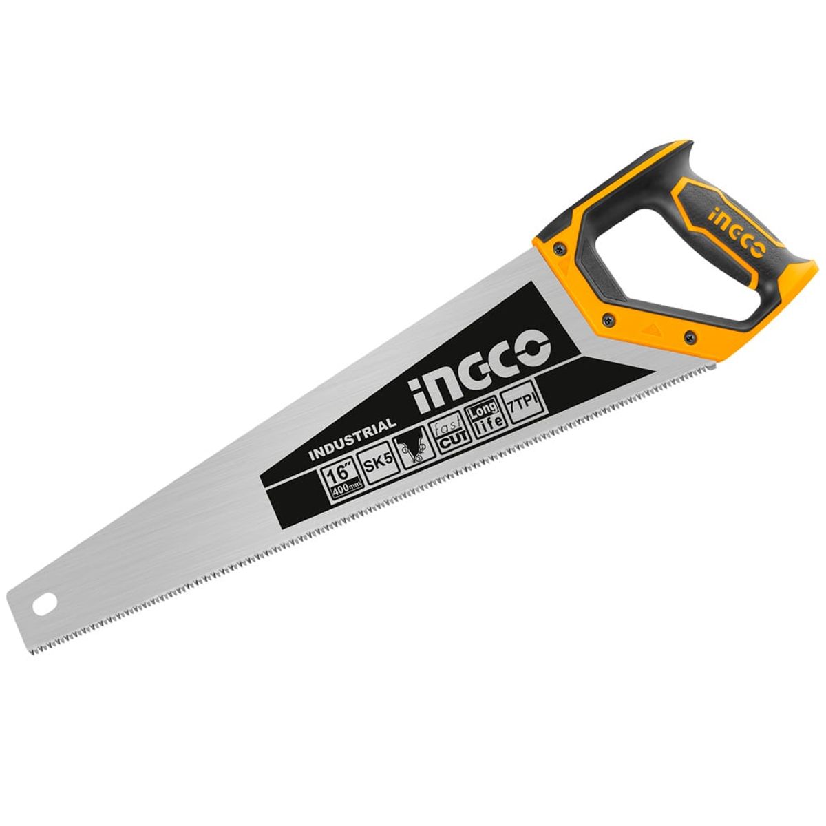 INGCO - Serrucho Carpintero Industrial 400 Mm/16" Ingco Hhas28400