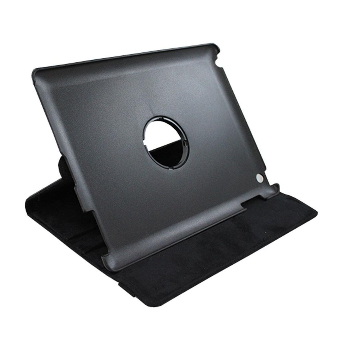GENERICO - FUNDA IPAD RIGIDA GIRATORIA NEGRA