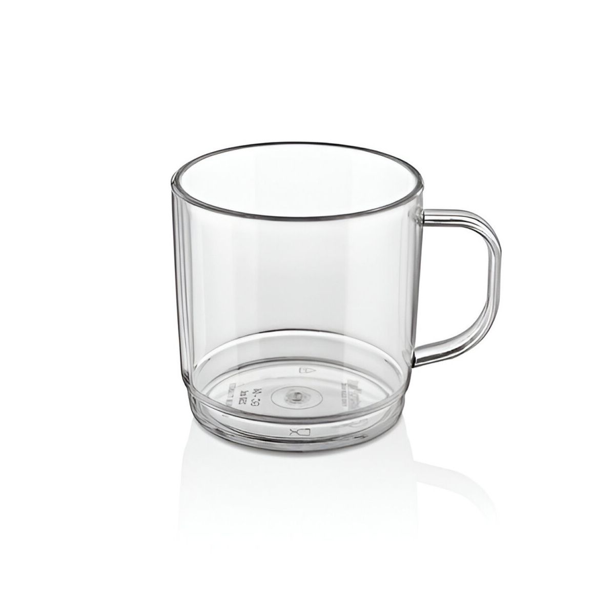 GASTROPLAST - Mug Policarbonato Transparente 300 Ml