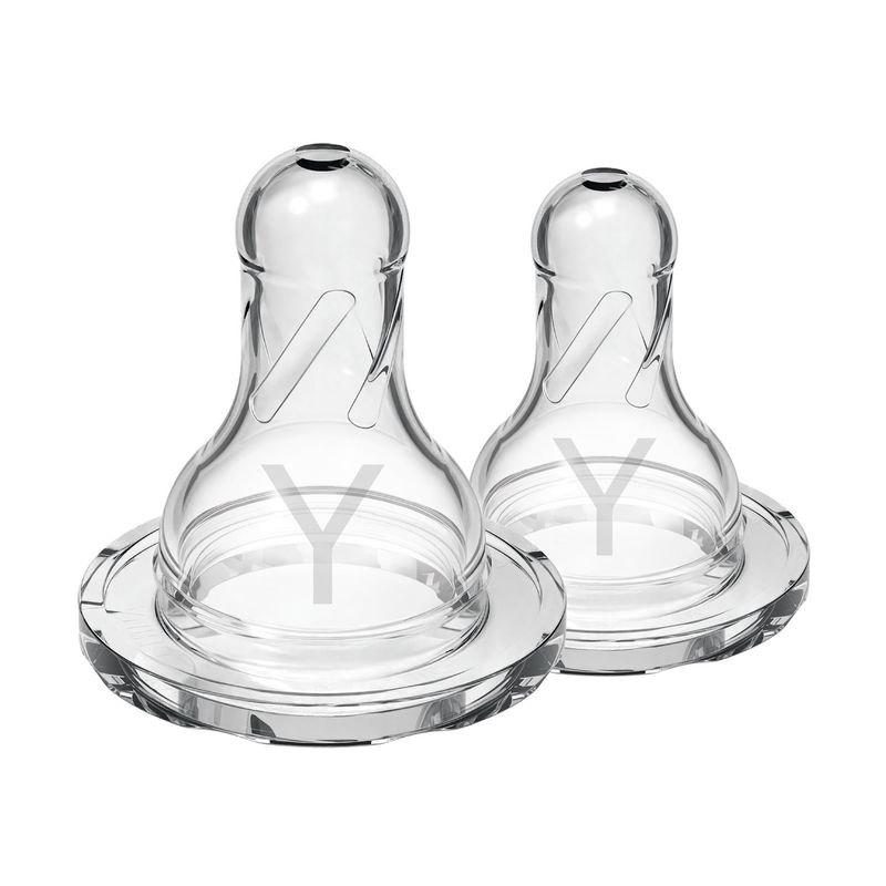 DR BROWN'S - Tetina Mamila Dr Brown´s Estándar Options+ 9M+ Corte Y 2Pcs