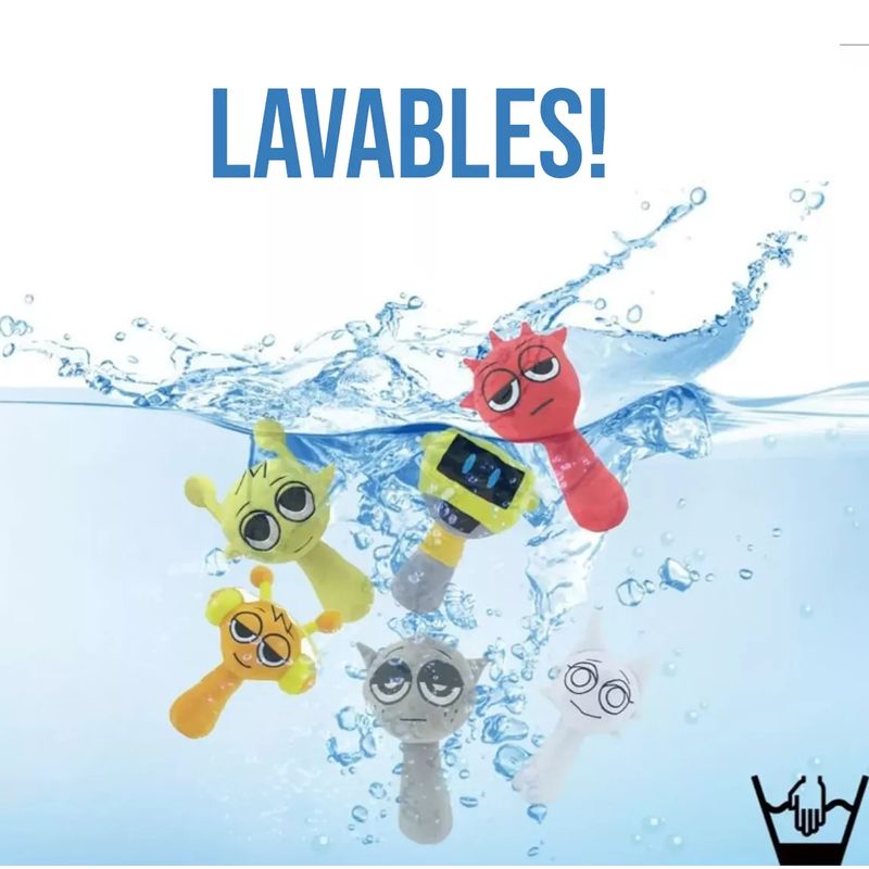 GENERICO - Peluches Sprunki Colección 11 Piezas
