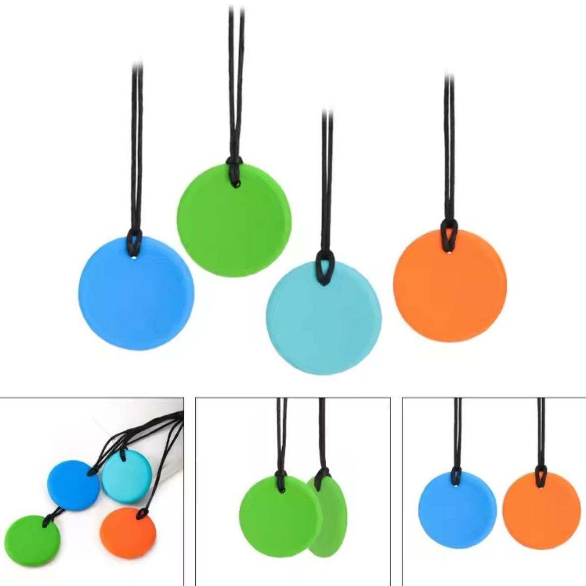 GENERICO - Collar  Sensorial  Redondo Para Autismo