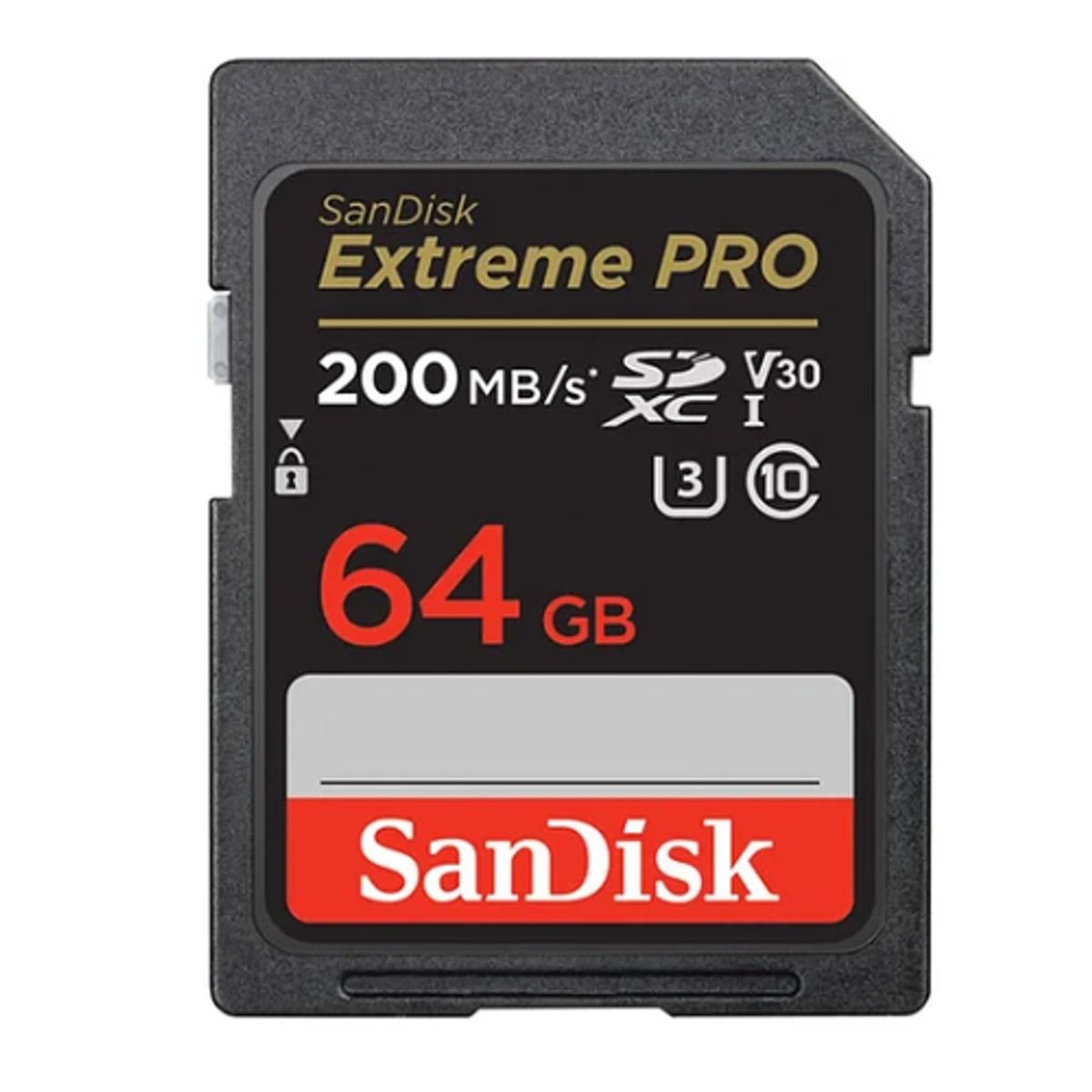 SANDISK - TARJETA SD SANDISK EXTREME PRO 4K 64GB 200MBSG